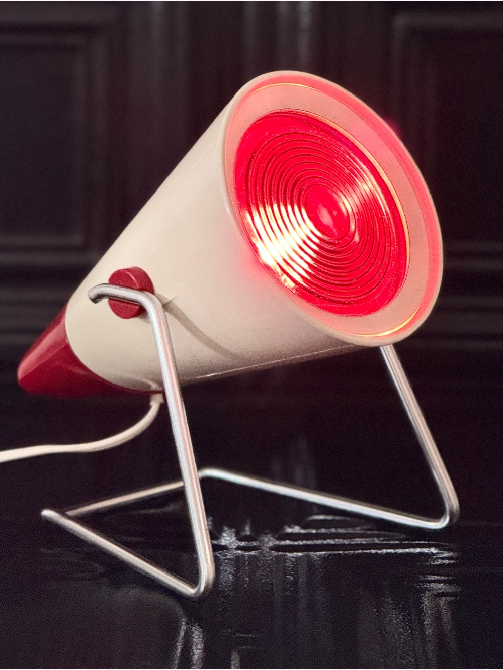 Vintage Philips Infraphil KL7500 Heat Lamp - Charlotte Perriand Style